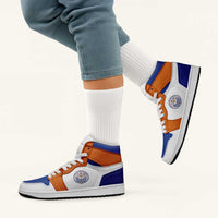 Marshall Islands High Sneakers AJ1 Coat Of Arms Flag Inspired LT05 - Polynesian Pride