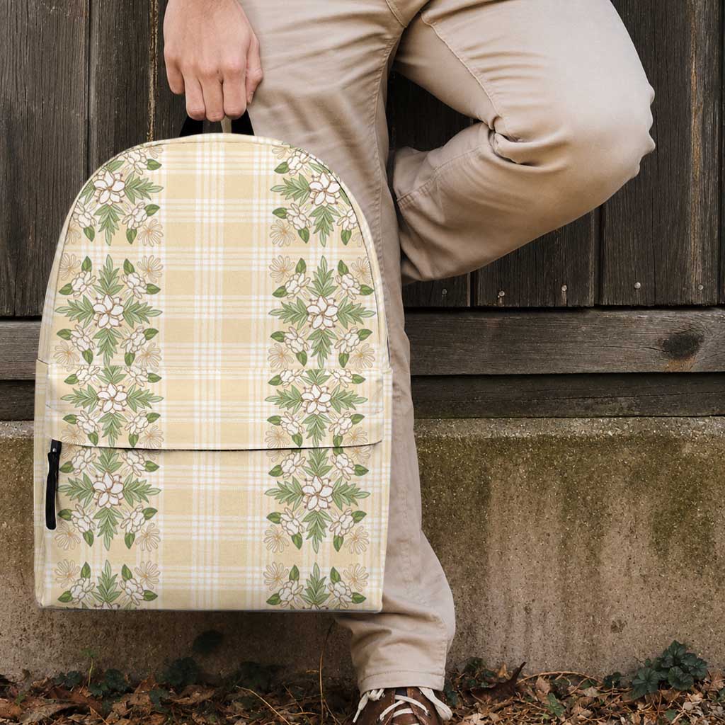 Melemele Ahiahia Hawai'i Palaka Squares Maile Leaf Backpack Flowers Hawaiian Quilt Patterns