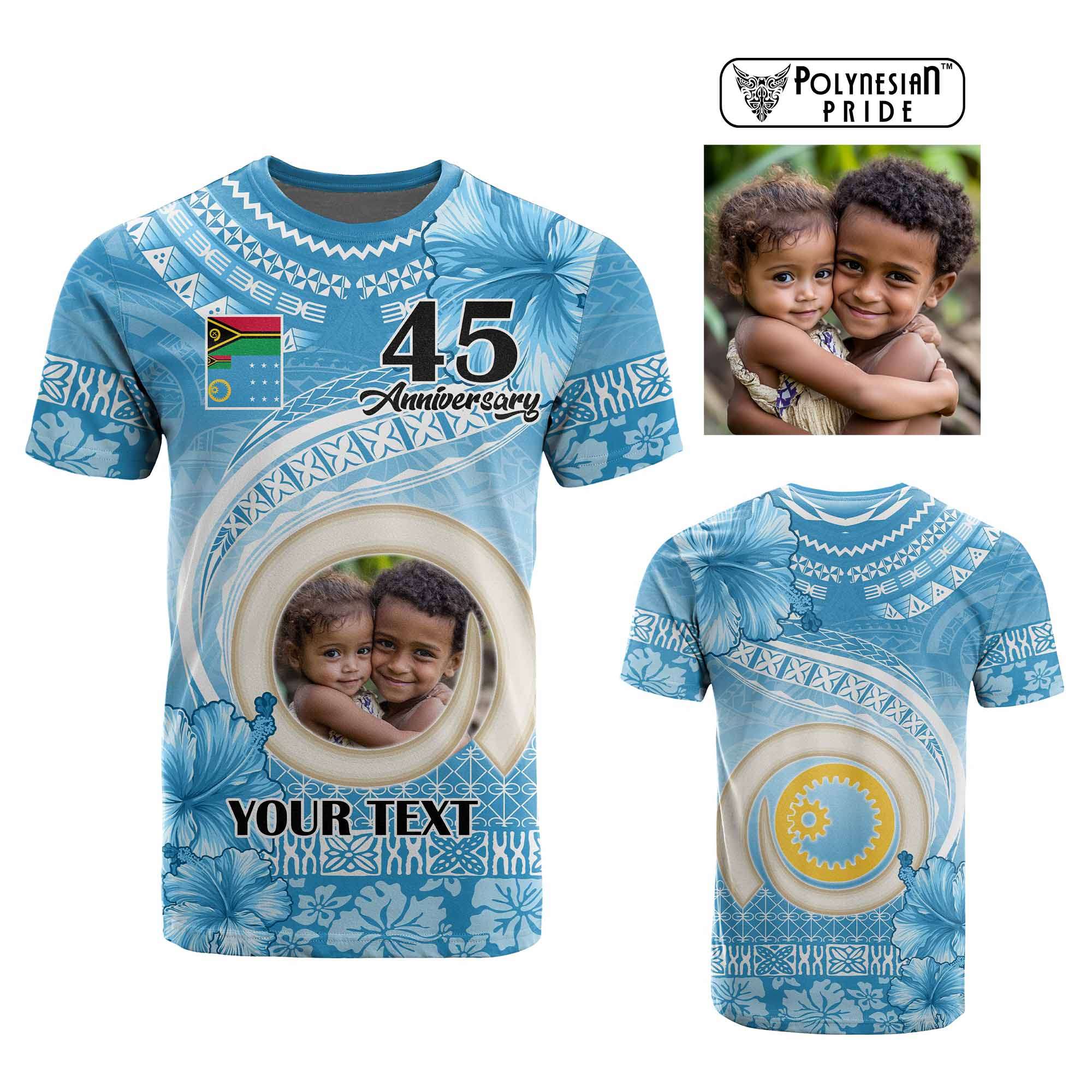 Custom Photo Sanma Province T Shirt Vanuatu Yumi Indipendens Dei CTM09