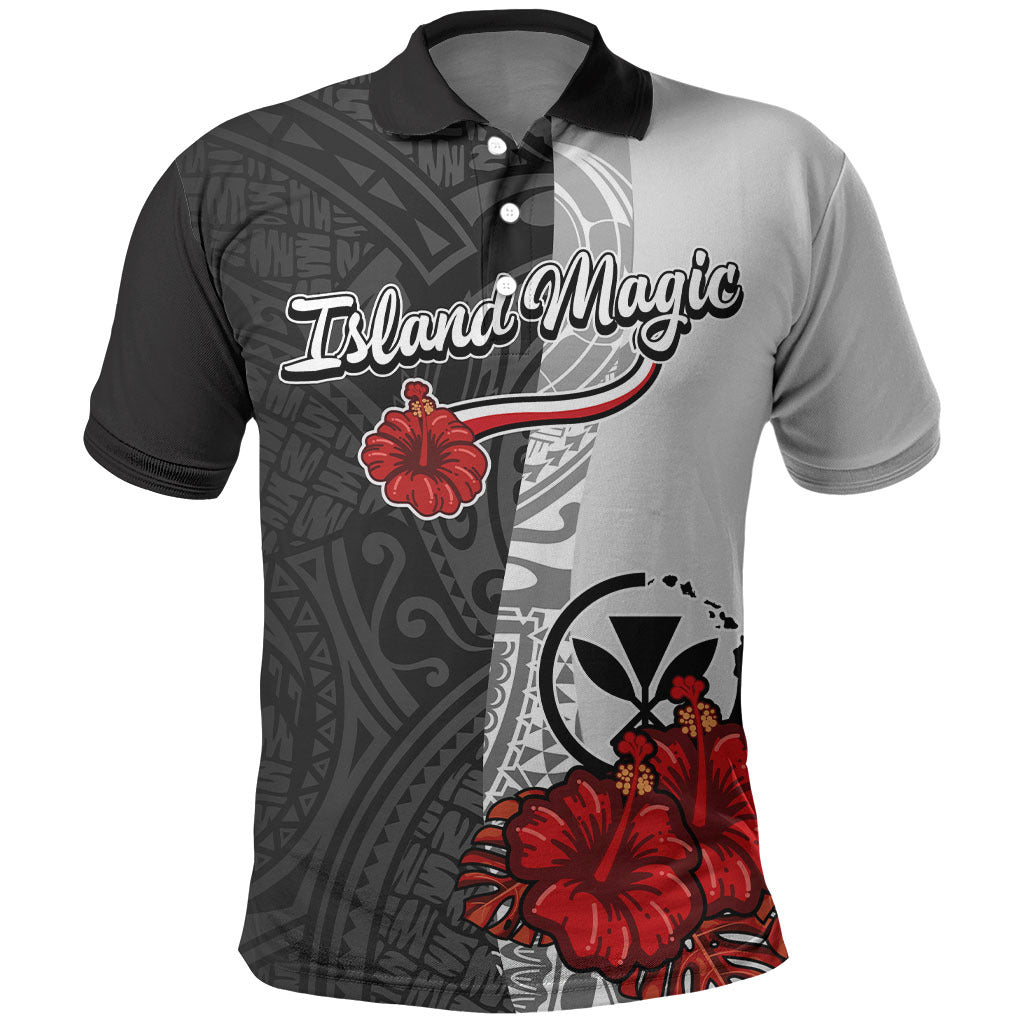 CUSTOMER REQUEST- doreenlono - 15/06/2026 - Polo Shirt - LT9 Black - Polynesian Pride