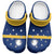 Nauru Clogs Shoes Heritage Palette Flag-Inspired - Polynesian Pride