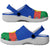 New Caledonia Clogs Shoes Heritage Palette Flag-Inspired - Polynesian Pride