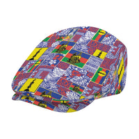 New Caledonia Joyeux Noel Jeff Hat Pacific Patchwork Xmas Vibes LT9 - Polynesian Pride