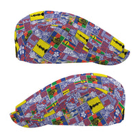 New Caledonia Joyeux Noel Jeff Hat Pacific Patchwork Xmas Vibes LT9 - Polynesian Pride