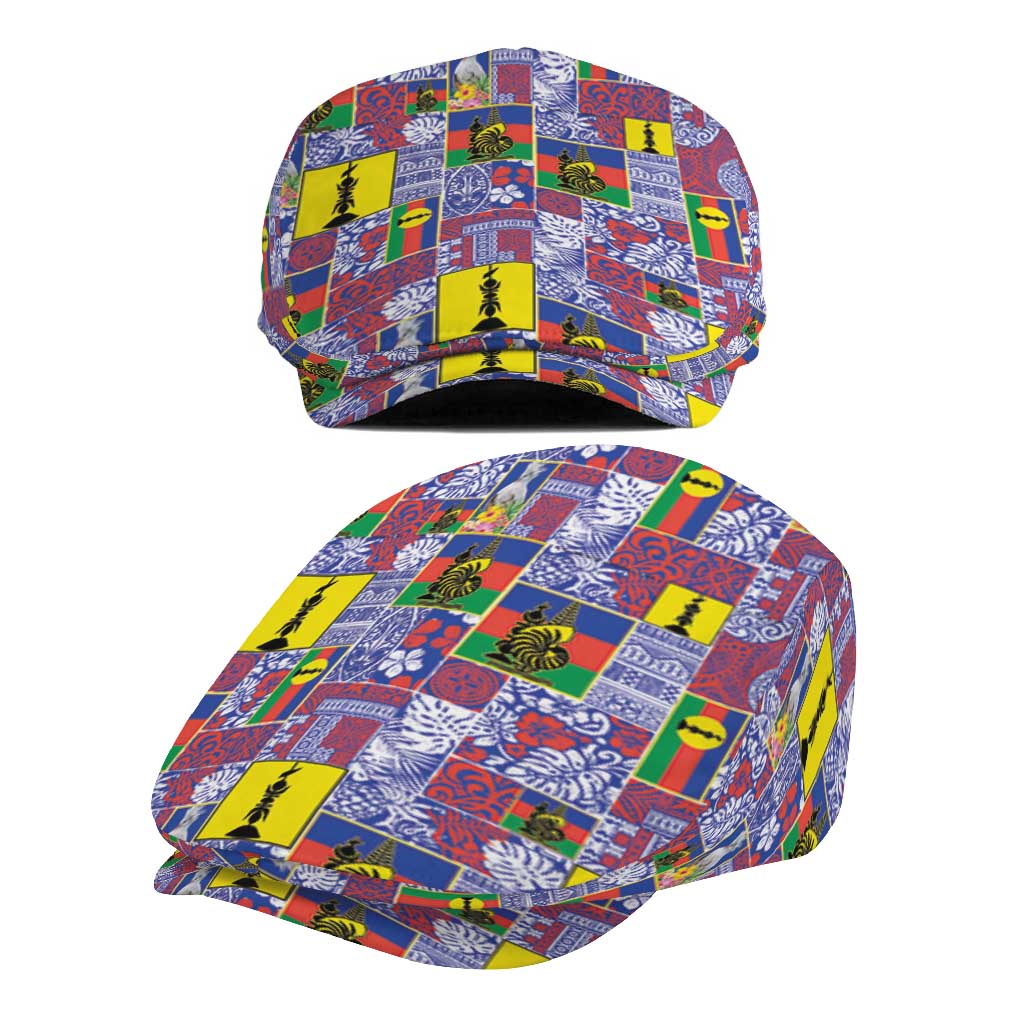 New Caledonia Joyeux Noel Jeff Hat Pacific Patchwork Xmas Vibes LT9 - Polynesian Pride