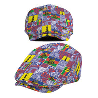 New Caledonia Joyeux Noel Jeff Hat Pacific Patchwork Xmas Vibes LT9 - Polynesian Pride