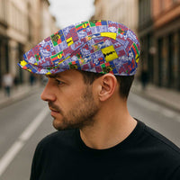 New Caledonia Joyeux Noel Jeff Hat Pacific Patchwork Xmas Vibes LT9 - Polynesian Pride