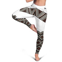 New Zealand Aotearoa Leggings Taniko Art Simple Style LT05 - Polynesian Pride