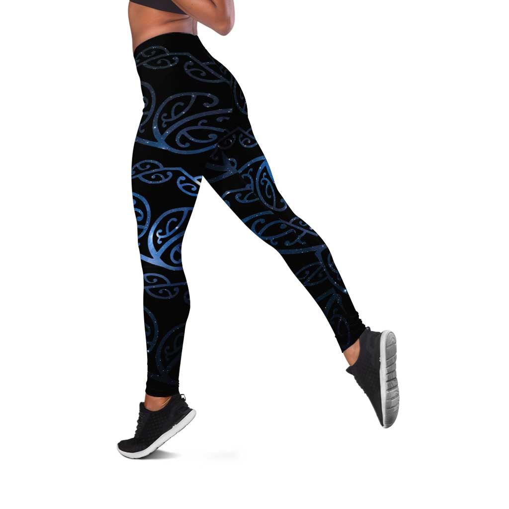 New Zealand Matariki Leggings Cosmic Style
