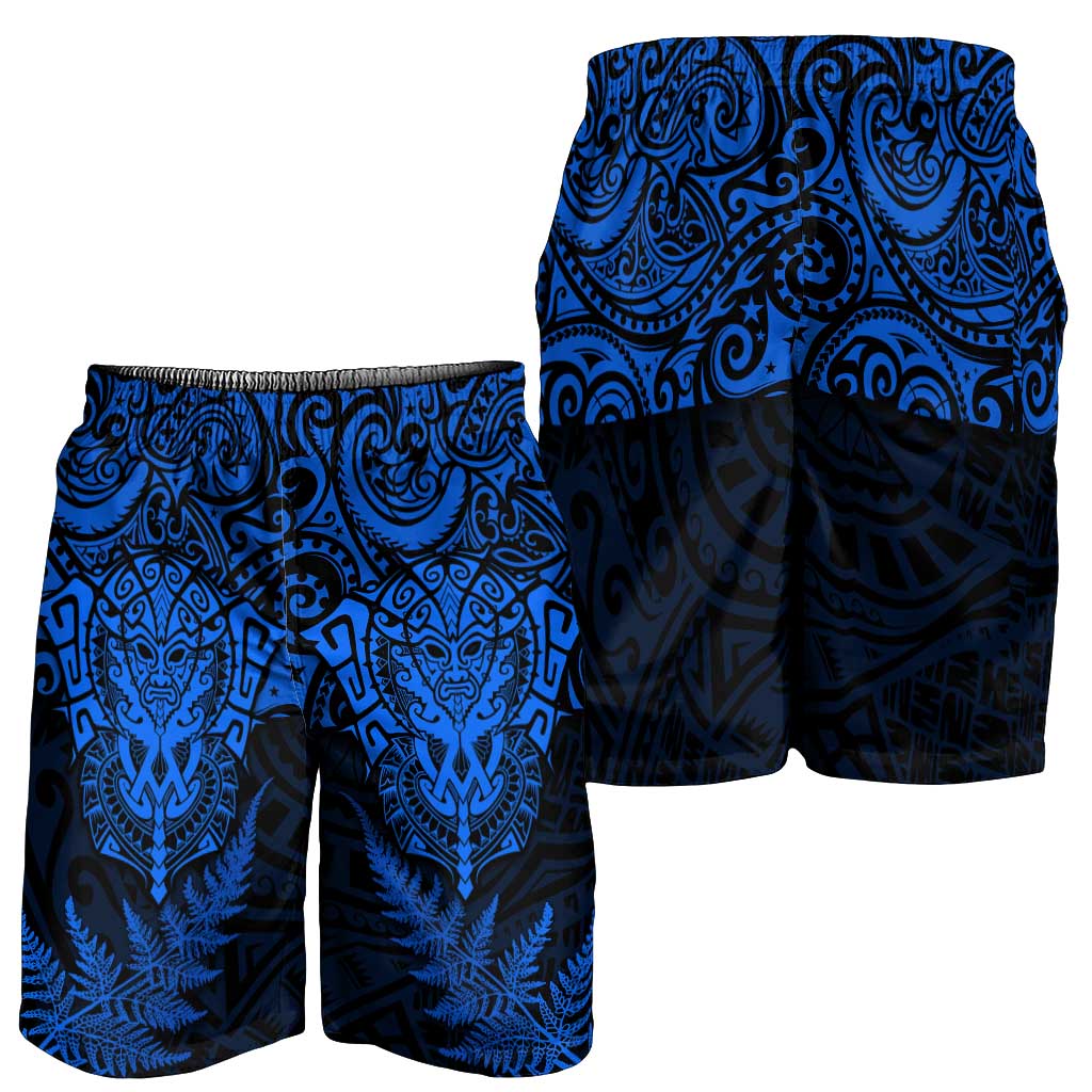 New Zealand Rugby All Blue Shorts for Men Silver Fern All Black Mix Ta Moko LT09
