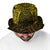 New Zealand Rugby All  Gold Bucket Hat Silver Fern All Black Mix Ta Moko LT09