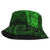 New Zealand Rugby All Green Bucket Hat Silver Fern All Black Mix Ta Moko LT09