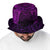 New Zealand Rugby All Purple Bucket Hat Silver Fern All Black Mix Ta Moko LT09