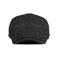 New Zealand Rugby Jeff Hat All Black Fern Maori Tribal Pattern - Polynesian Pride