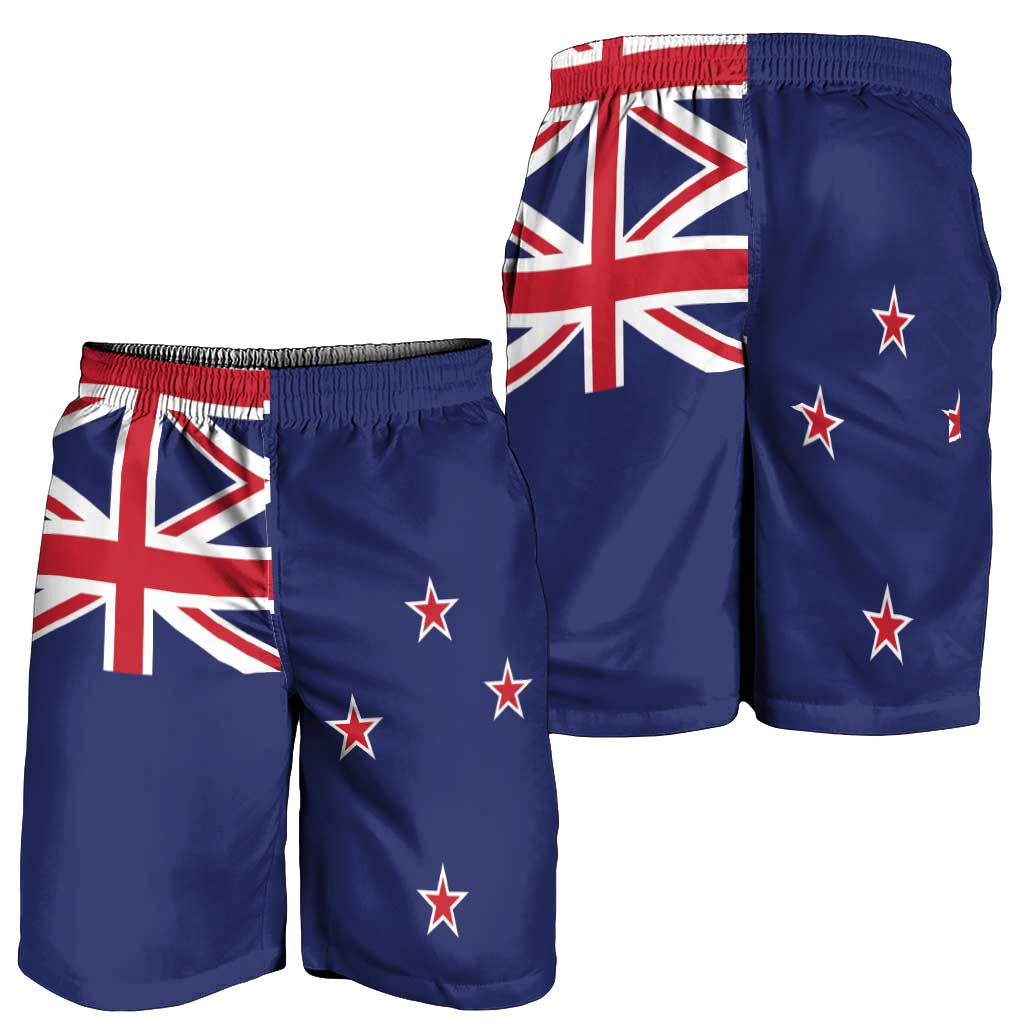 New Zealand Shorts for Men National Flag Colors - Polynesian Pride
