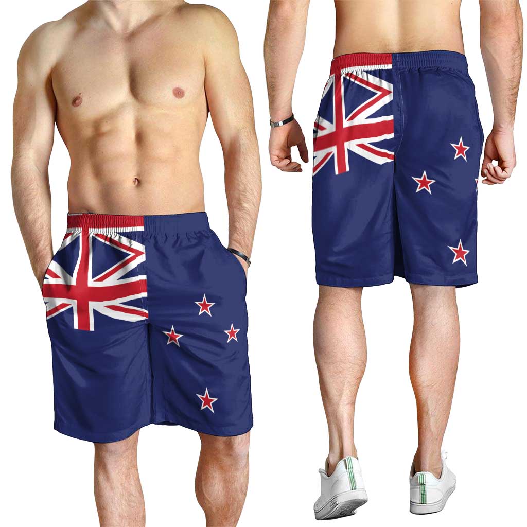 New Zealand Shorts for Men National Flag Colors - Polynesian Pride