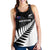 New Zealand Silver Fern Rugby Custom Women Racerback Tank All Black Go Champions Maori Pattern - Polynesian Pride