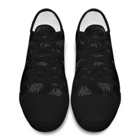 New Zealand Silver Fern Rugby Low Top Shoes Go Aotearoa World Cup LT14 - Polynesian Pride