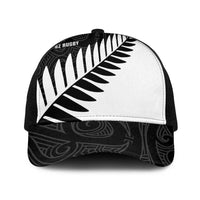 New Zealand Silver Fern Rugby Mesh Trucker Cap All Black Go Champions Maori Pattern - Polynesian Pride