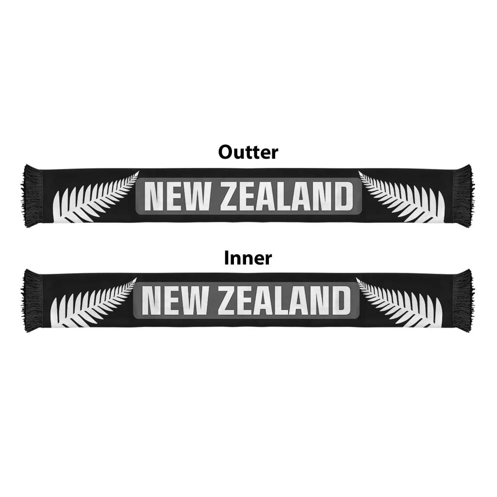 New Zealand World Football 2026 Soccer Scarf National Pride Never Stops LT9 - Polynesian Pride