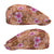 Orange Hawaii Hibiscus Tropical Flowers Motifs Jeff Hat - Polynesian Pride