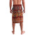 Oxblood Batik Papua-inspired Pattern Lavalava - Polynesian Pride