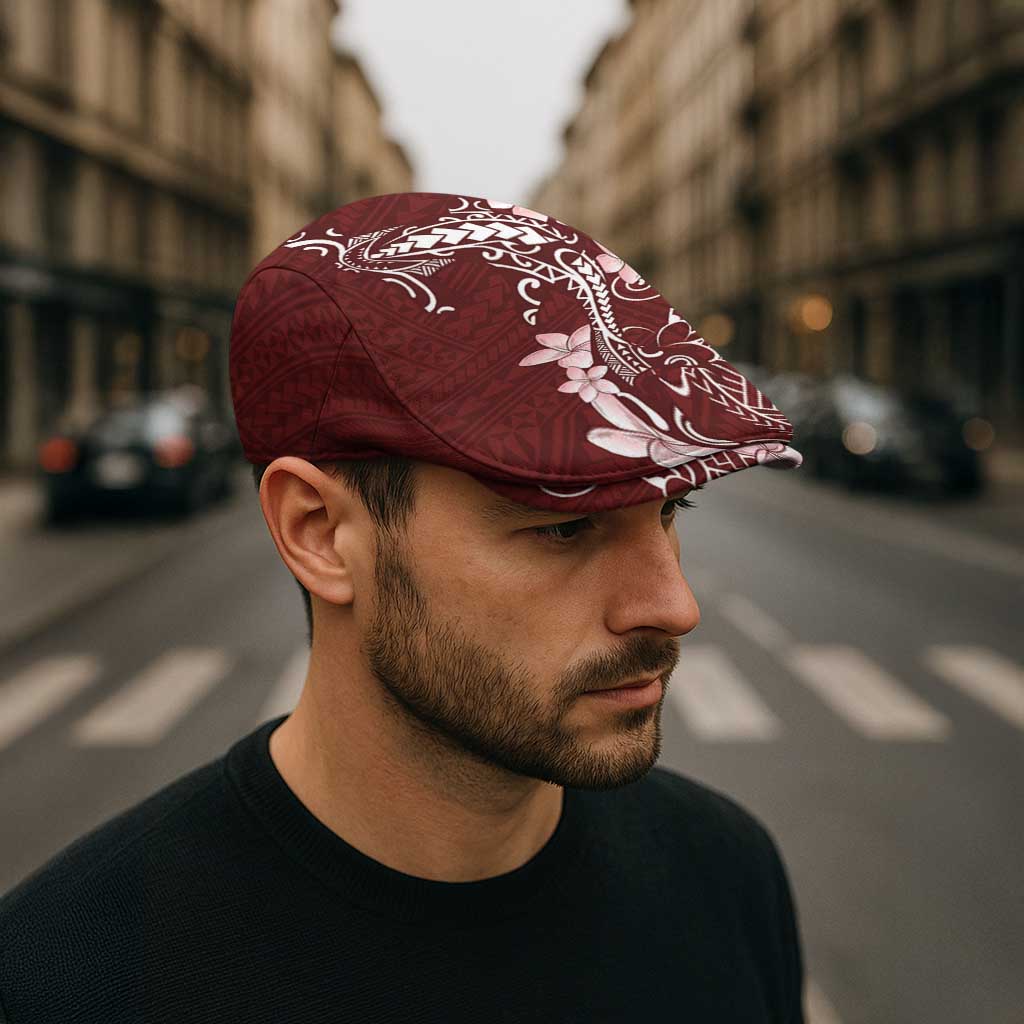 Oxblood Hawaii Jeff Hat Hammerhead Shark Tattoo Curve Polynesian - Polynesian Pride