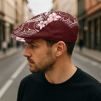 Oxblood Hawaii Jeff Hat Hammerhead Shark Tattoo Curve Polynesian - Polynesian Pride