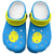 Palau Clogs Shoes Heritage Palette Flag-Inspired - Polynesian Pride
