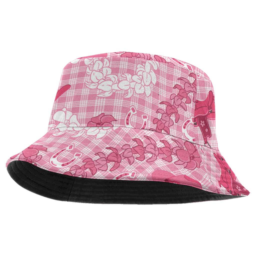 Paniolo Palaka Hawaiian Cowgirl Bucket Hat - Polynesian Pride