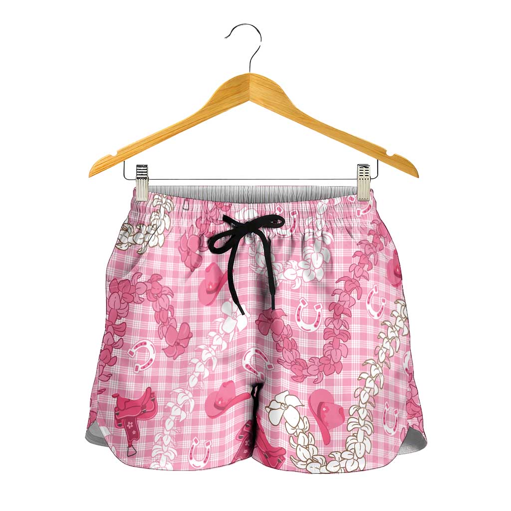 Paniolo Palaka Hawaiian Cowgirl Shorts for Women - Polynesian Pride