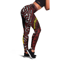 Papua New Guinea Oro Tapa Motif Leggings Special LT7 - Polynesian Pride