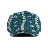 Pikake Maile Tiare Lei Jeff Hat Polu Lauhala Pattern