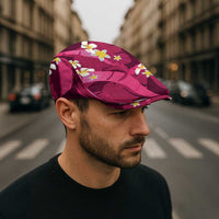 Pink Banana Leaf Hawaii Jeff Hat Lau Maia Plumeria Tropical Summer Vibes