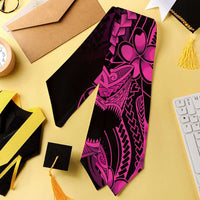 Pink Black Aloha Hawaii Graduation Stole Polynesian Shark Tattoo With Plumeria - Polynesian Pride