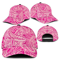 Pink Gradient Polynesia Classic Cap Hawaiian Tribal Hammerhead Shark Tattoo LT14