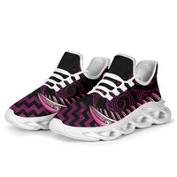 Pink Matariki New Zealand Clunky Sneakers Maori Poutama Galaxy Vibes LT14 - Polynesian Pride