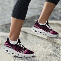 Pink Matariki New Zealand Clunky Sneakers Maori Poutama Galaxy Vibes LT14 - Polynesian Pride