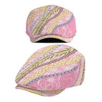 Pink Palaka Hawaii Leis Jeff Hat Hawaiian-plaid Elegant Tropical Vibes LT14 - Polynesian Pride