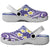 Plumeria With Galaxy Polynesian Tattoo Pattern Clogs Shoes - Polynesian Pride