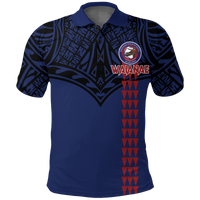 Waianae High School Pride Polo Shirt LT12 Blue - Polynesian Pride
