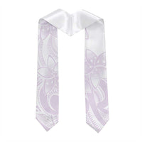 Polynesian Tribal Plumeria Lotu Tamaiti Graduation Stole Pastel Mauve LT9 - Polynesian Pride
