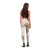 Polynesian Women's Day Leggings Plumeria Passion - Beige LT7