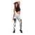 Polynesian Women's Day Leggings Plumeria Passion - White LT7