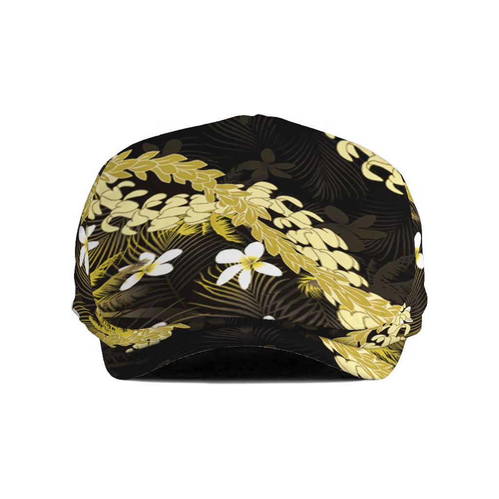 Puakenikeni Maile Lei Jeff Hat Frangipani Yellow Tropical Leaves