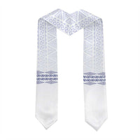 Queen Salote College 100 Years Anniversary Custom Graduation Stole Tonga QSC White