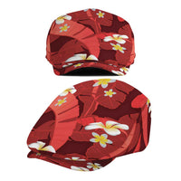 Red Banana Leaf Hawaii Jeff Hat Lau Maia Plumeria Tropical Summer Vibes
