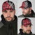 Red New Zealand Classic Cap Aotearoa Kowhaiwhai Mix Taniko Art LT14