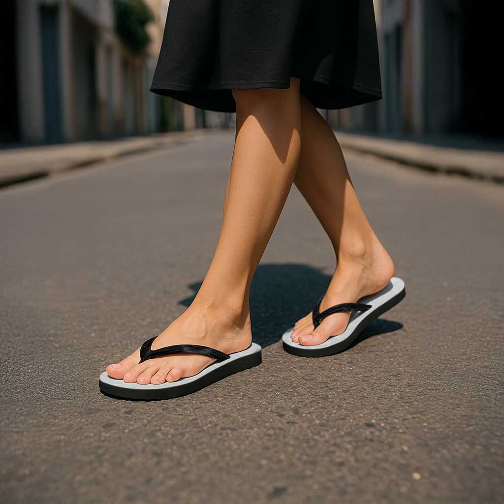 Samoa Lotu Tamaiti Flip Flops Tribal Tatau with Siapo Pattern