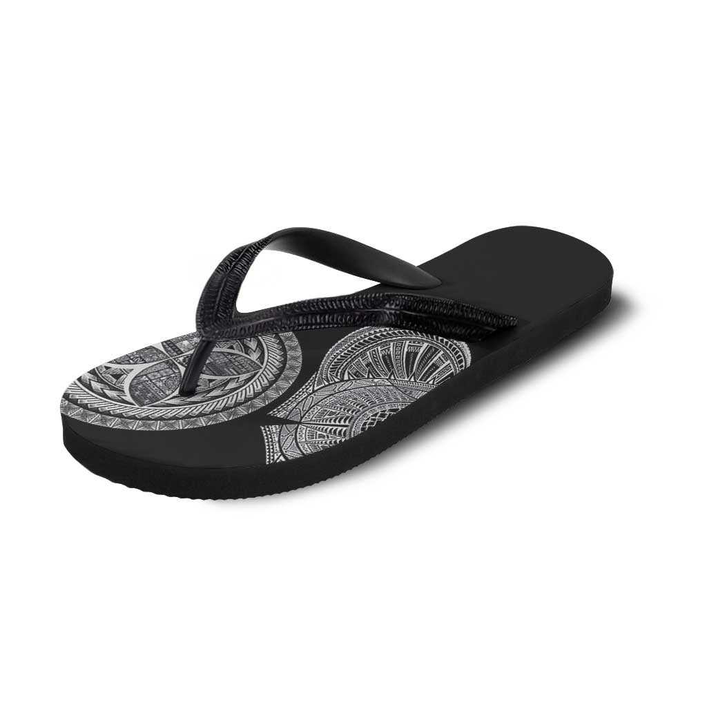 Samoa Traditional Tattoo Flip Flops Tribal Tatau Pattern